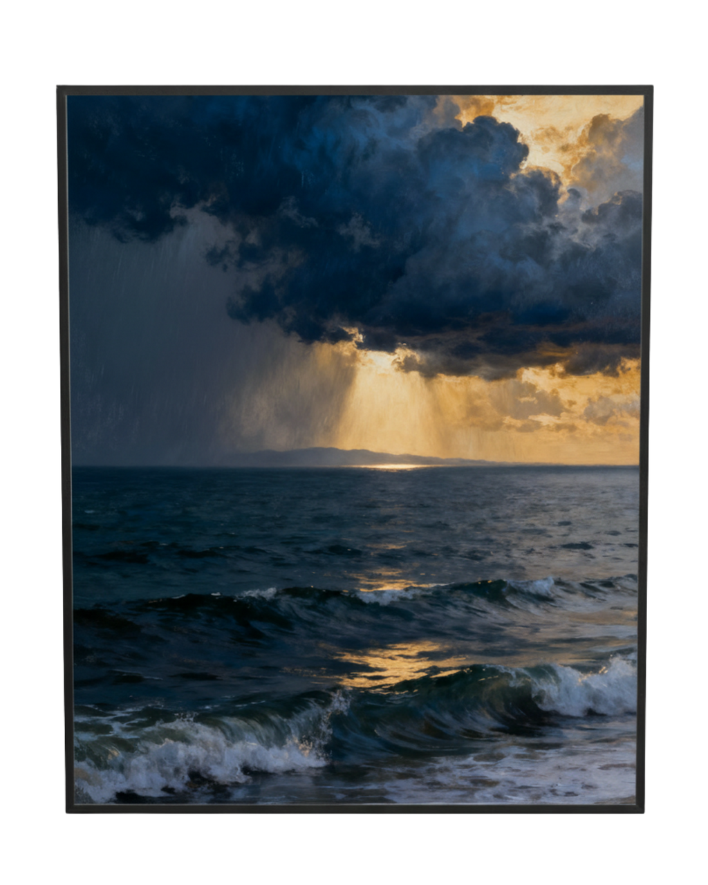 Storm Over the Gulf Ocean Wall Art