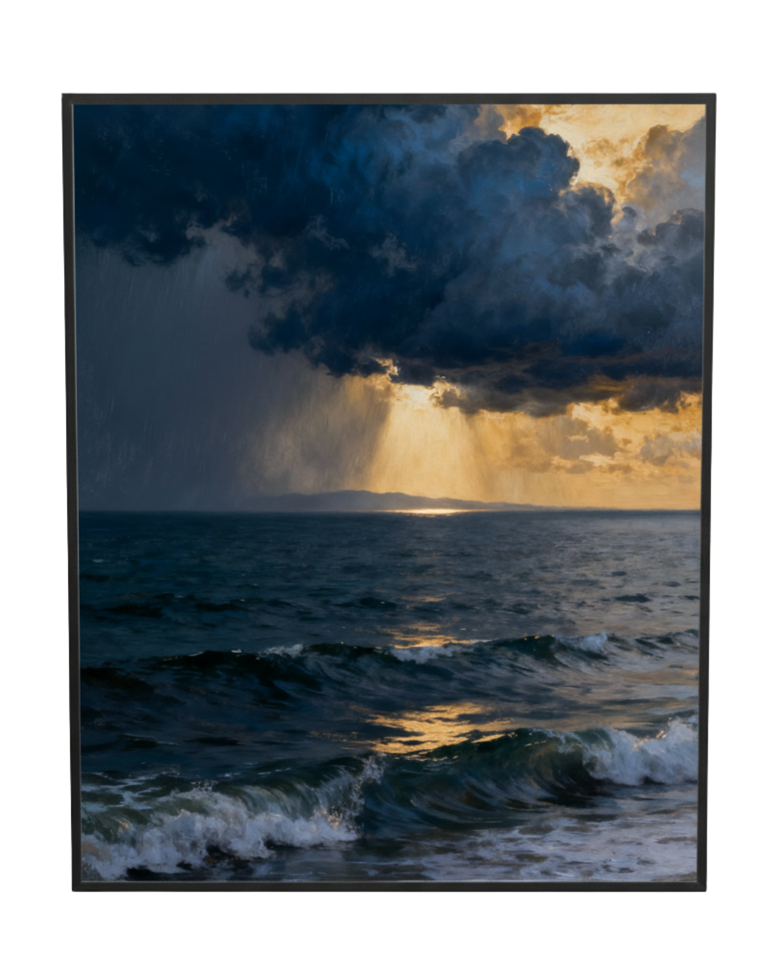 Storm Over the Gulf Ocean Wall Art