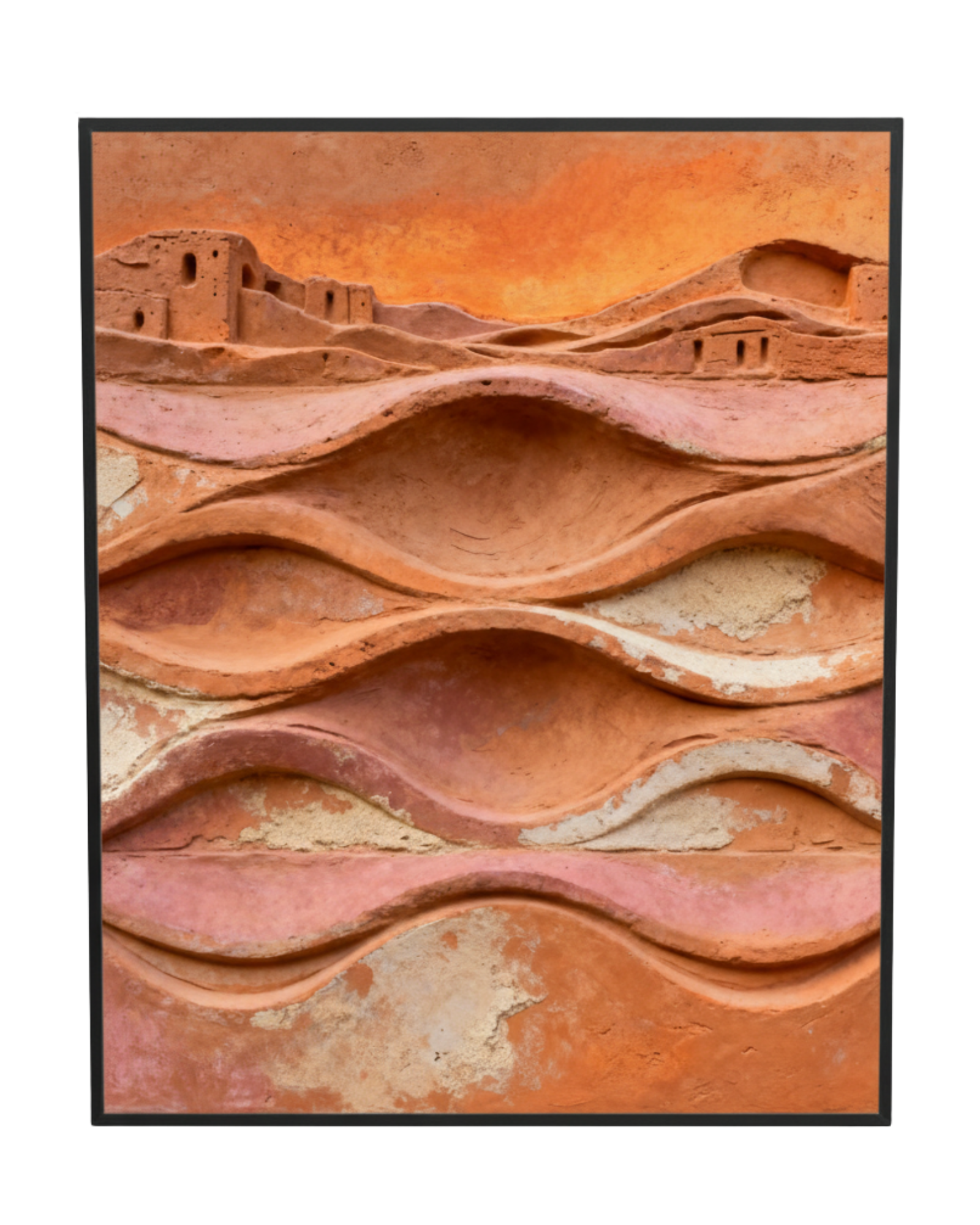 Terracotta Echoes Terracotta Wall Art