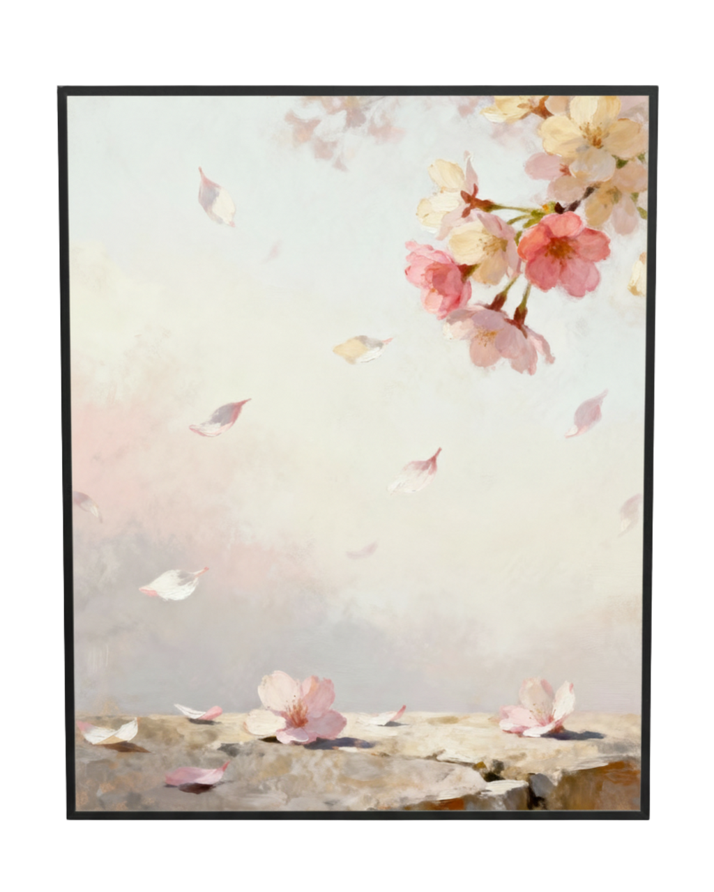 Spring Drift Cherry Blossom Canvas