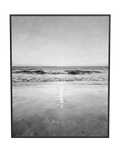 Silent Surf Black and White Beach Prints