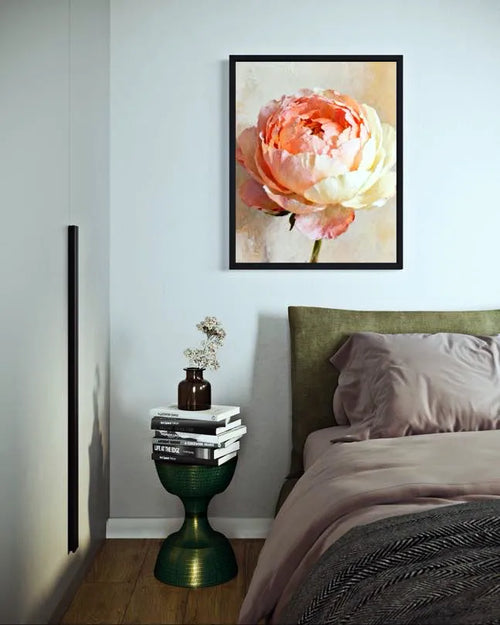 Blush Bloom Study Peony Wall Art