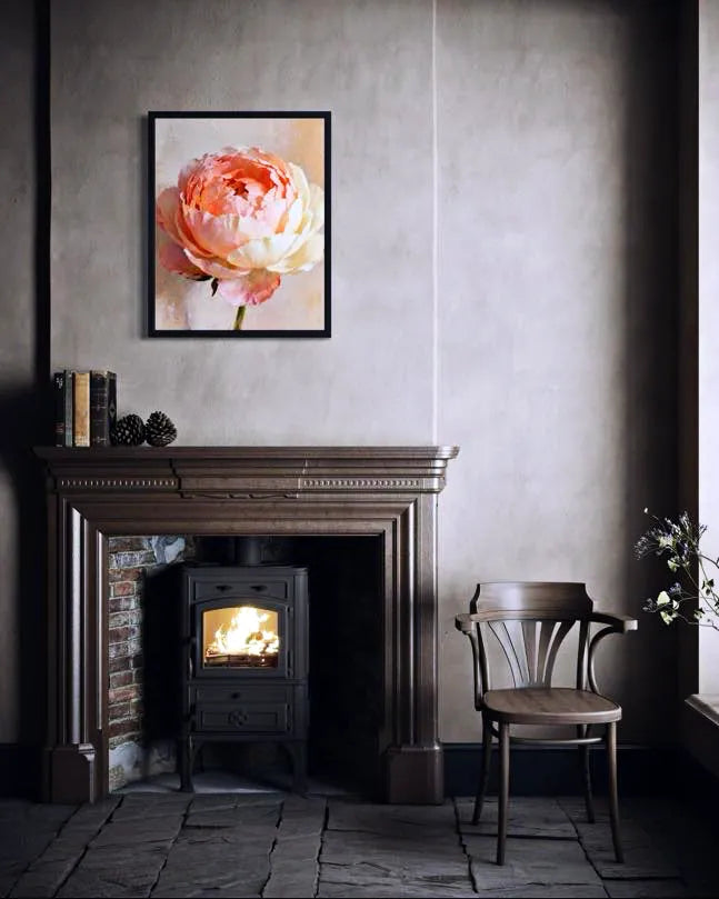 Blush Bloom Study Peony Wall Art