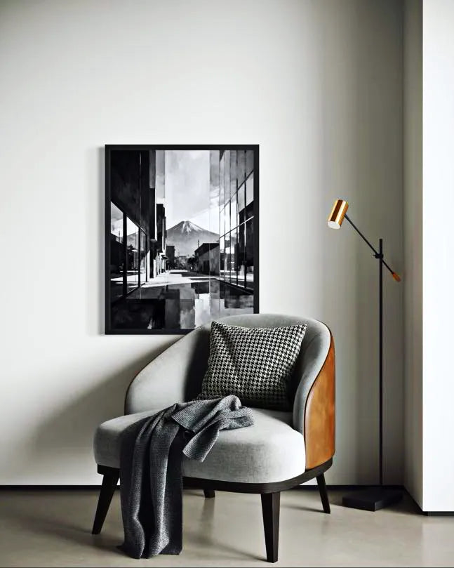 Gallery Street Black and White Gallery Wall