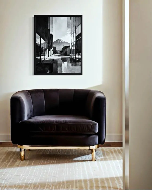 Gallery Street Black and White Gallery Wall