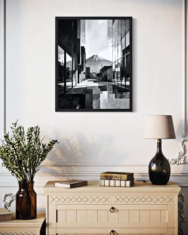 Gallery Street Black and White Gallery Wall