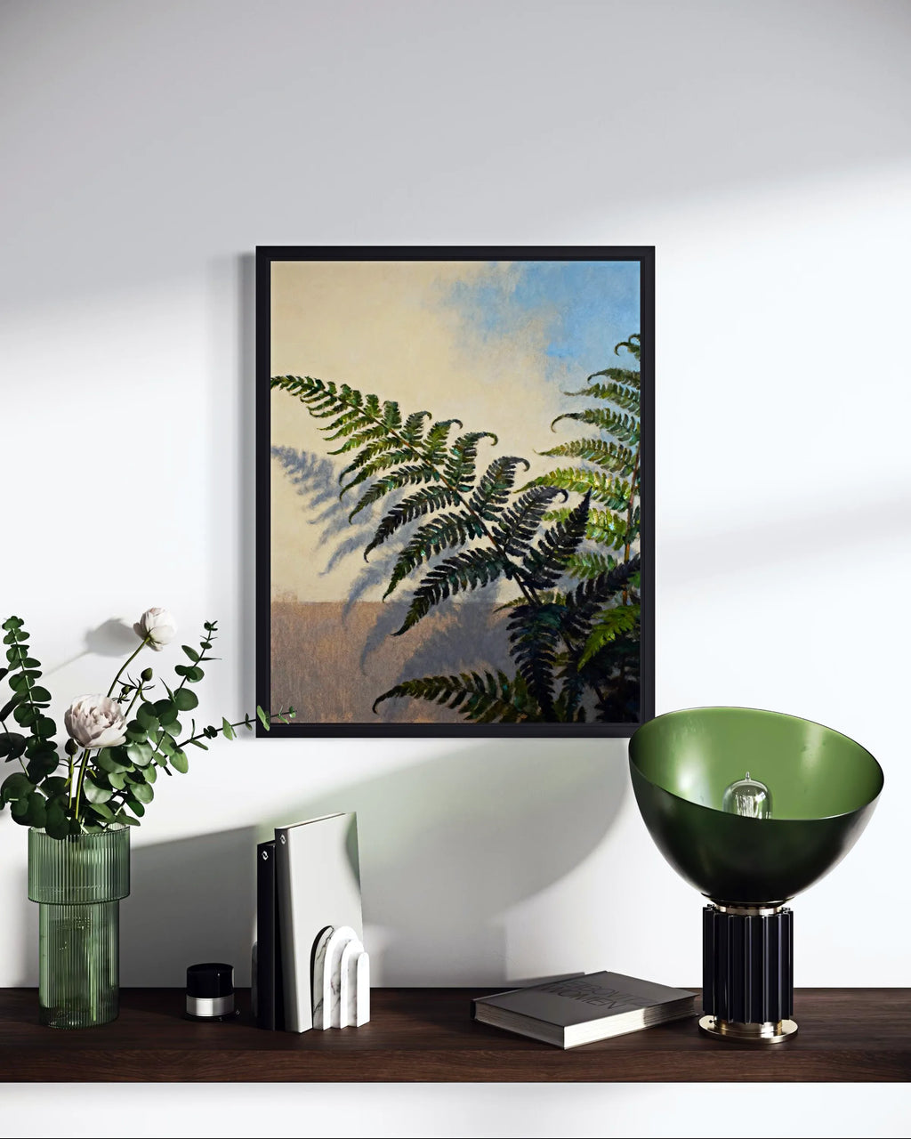 Shadow Fronds Fern Wall Art