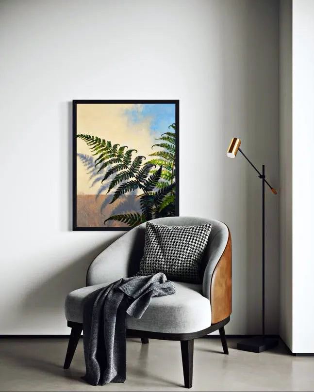 Shadow Fronds Fern Wall Art