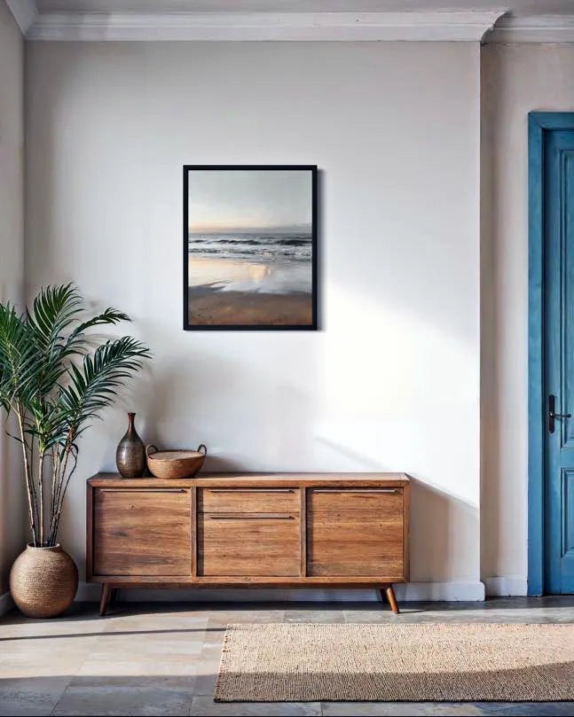 Silent Surf Beach Wall Art