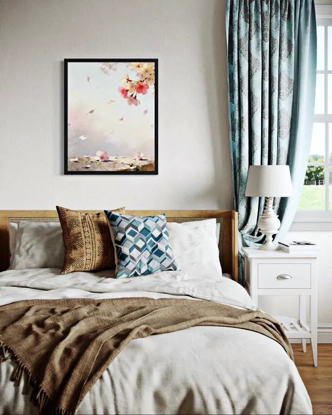 Spring Drift Cherry Blossom Canvas