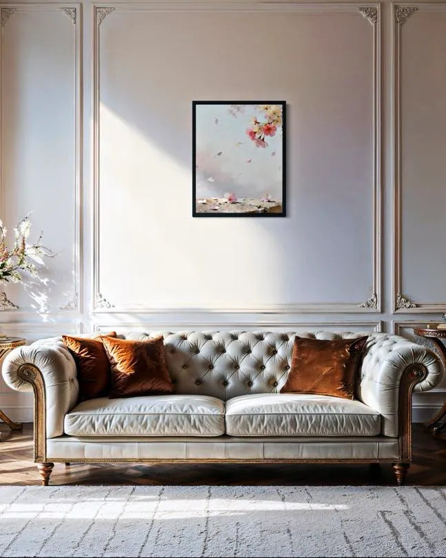 Spring Drift Cherry Blossom Canvas