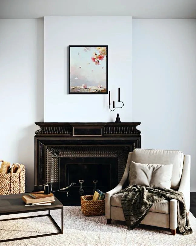 Spring Drift Cherry Blossom Canvas