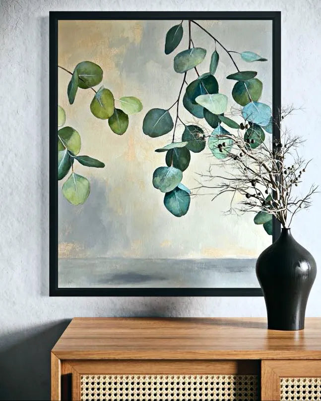 Still Green Eucalyptus Wall Art