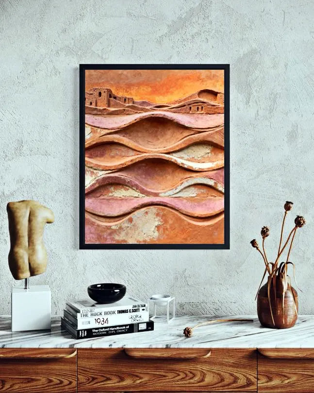 Terracotta Echoes Terracotta Wall Art