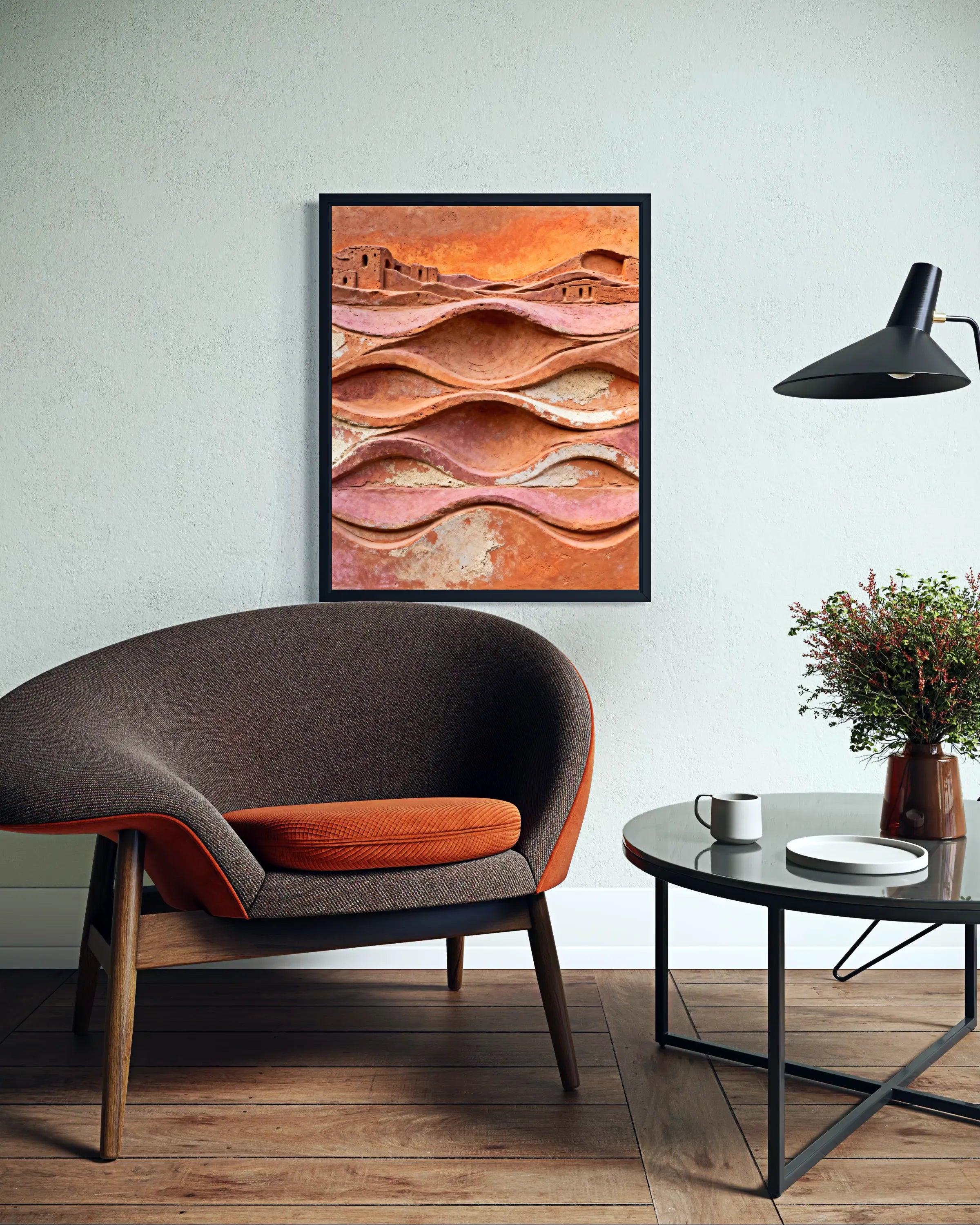 Terracotta Echoes Terracotta Wall Art