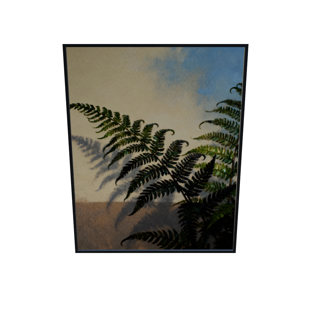 Shadow Fronds Fern Wall Art
